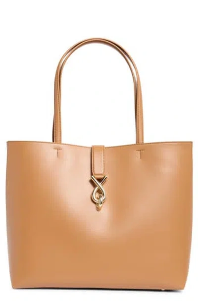 Furla Mianova Tote Bag In Brandy