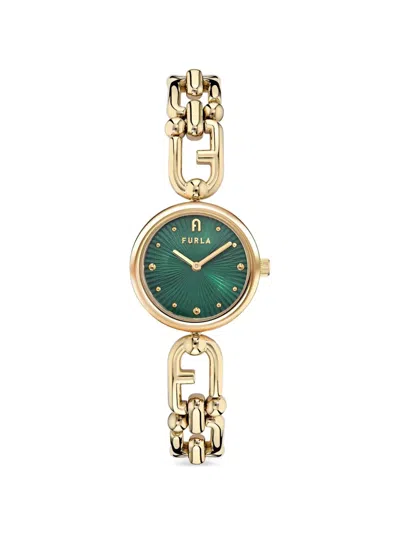 Furla Mianuvola Arch 24mm Watch In Gold
