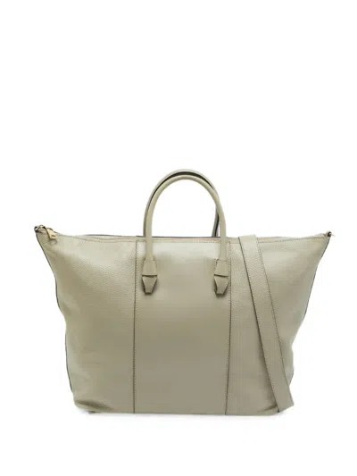Pre-owned Furla Miastella Zip-fastening Tote Bag In Green
