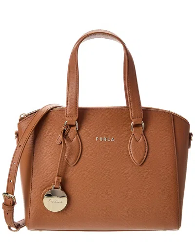 Furla Minerva Leather Satchel