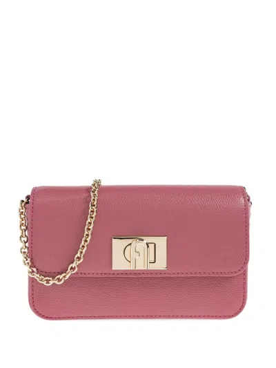 Furla Mini 1927 Chain-strap Cross Body Bag In Pink