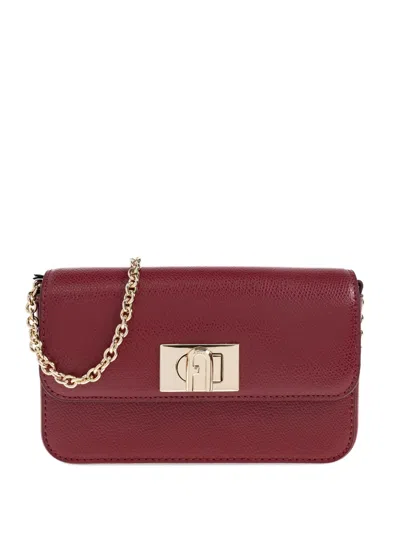 Furla Mini 1927 Chain-strap Cross Body Bag In Red