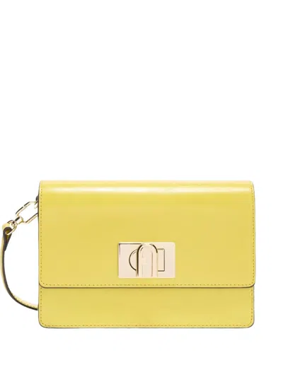 Furla Mini 1927 Crossbody Bag In Yellow