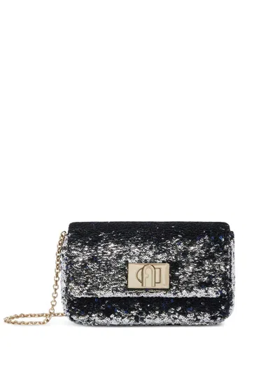 Furla Mini 1927 Shoulder Bag In Silber