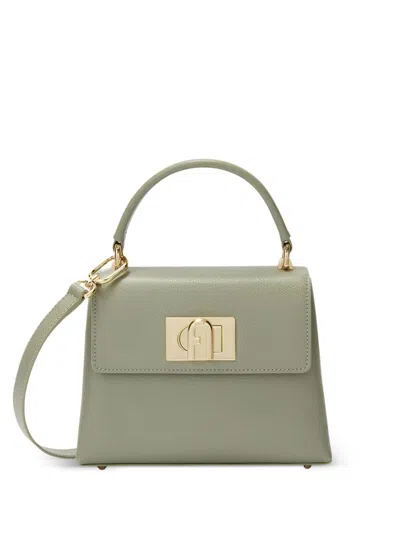 Furla Mini 1927 Tote Bag In Green