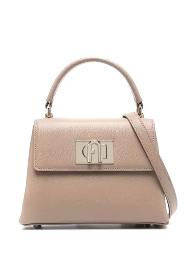 Furla Mini 1927 Tote Bag In Neutrals
