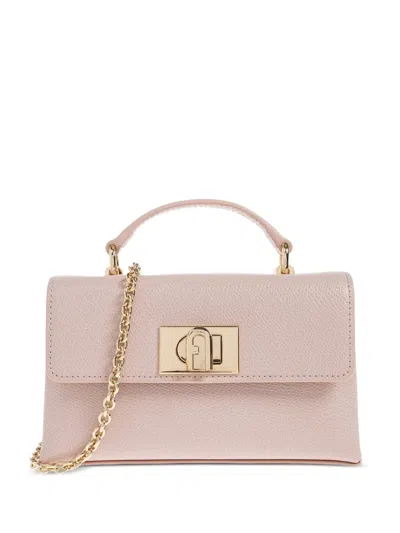 Furla Mini 1927 Tote Bag In Pink