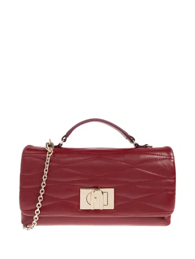 Furla Mini 1927 Tote Bag In Red