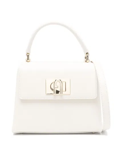 Furla Mini 1927 Tote Bag In White