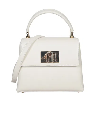 Furla Mini 1927 Tote Bag In White
