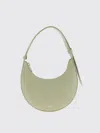 Furla Delizia Mini Bag In Sage Leather In Green