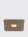 Furla Grey 1927 Mini Shoulder Bag In Gray
