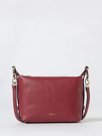Furla Mini Bag  Woman Color Red In Burgundy