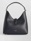 Furla Mini Bag Hobo Iride In Leather In Black