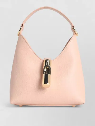 Furla Mini Bag Hobo Iride With Detachable Strap In Pink