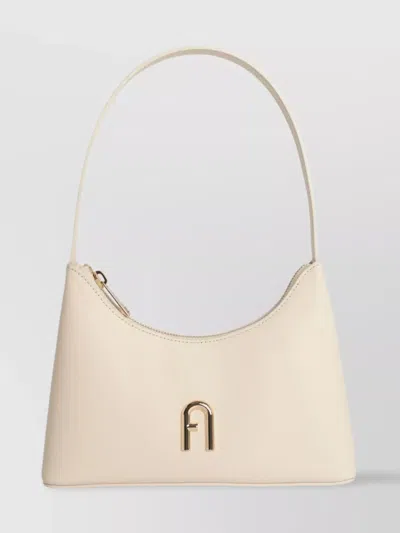FURLA 'MINI BAG LEATHER CURVED HANDLE'