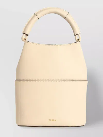 FURLA MINI BUCKET BAG 'SFERA' STRUCTURED SHAPE