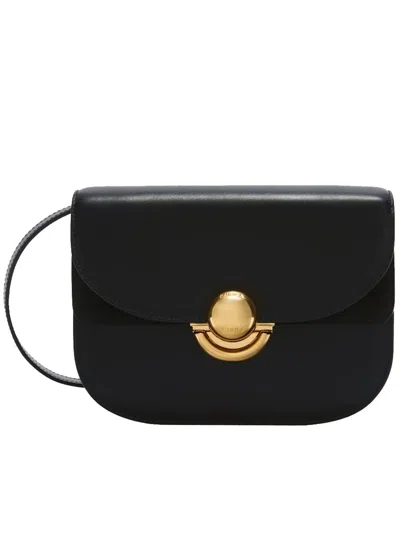 Furla Mini Crossbody Round Bags In Black