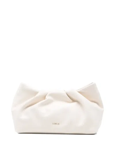 Furla Mini Delia Clutch In White
