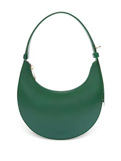 Furla Mini Delizia Shoulder Bag In Green