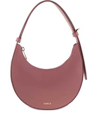 Furla Mini Delizia Shoulder Bag In Pink