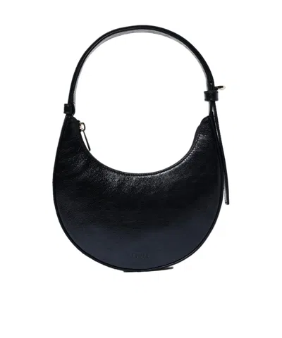 Furla Delizia Mini Bag Nero Black Soft Calf Leather Woman