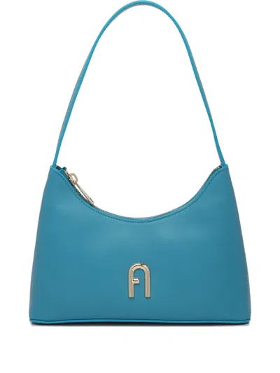 Furla Mini Diamante Shoulder Bag In Blue