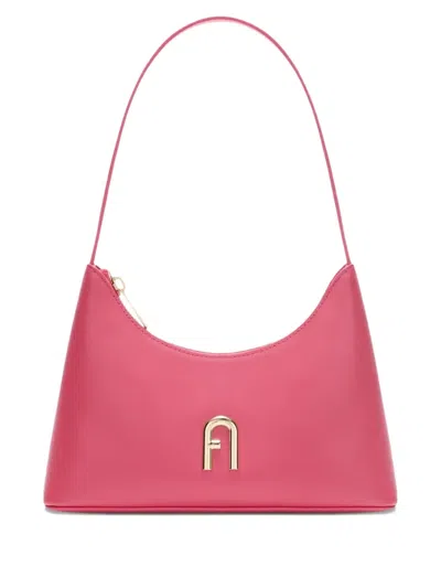 Furla Mini Diamante Shoulder Bag In Pink
