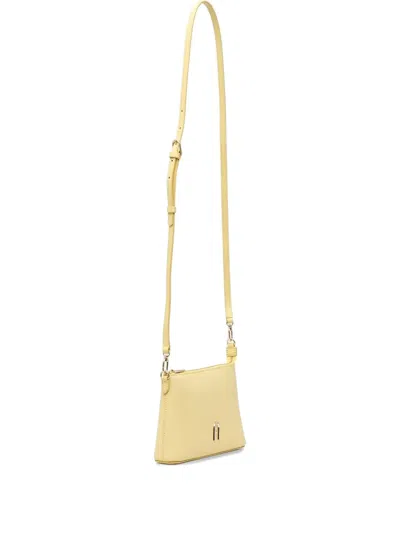 Furla Mini Diamante Zip-top Crossbody Bag In Yellow