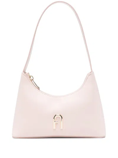 Furla Mini Diamond Shoulder Bag In Pink