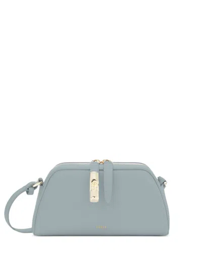 Furla Mini Goccia Shoulder Bag In Blue