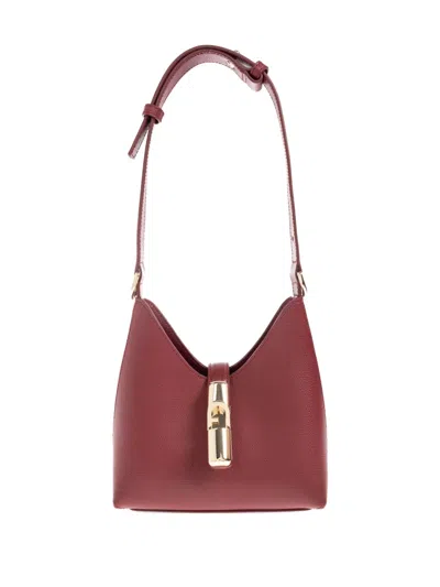 Furla Mini Iride Shoulder Bag In Red