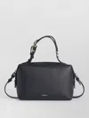 Furla Mini Leather Bag Adjustable Strap In Black