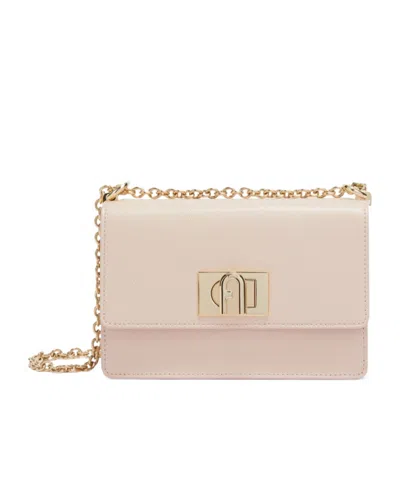 FURLA MINI LEATHER SHOULDER BAG