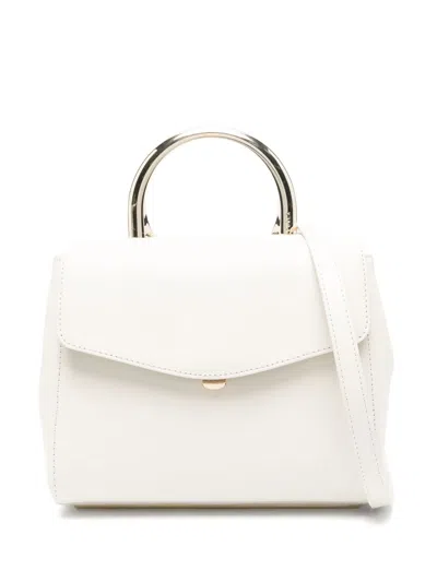 Furla Mini Meridiana Tote Bag In White
