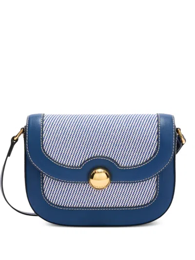 Furla Mini Moonlight Crossbody Bag In Blue