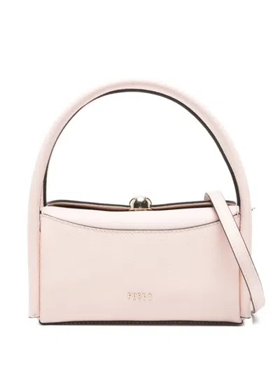 Furla Mini Nicole Top-handle Tote Bag In Pink