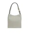 Furla Mini Nuvola Shoulder Bag In Gray