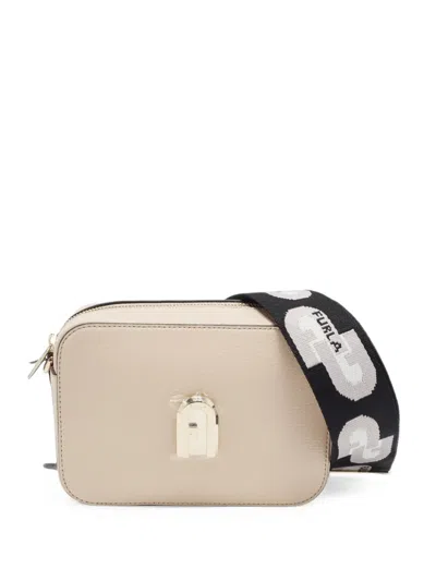 Pre-owned Furla Mini Primula Crossbody Bag In Neutrals