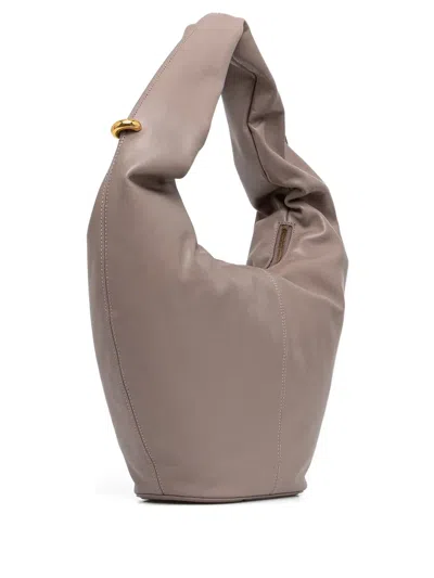 Furla Mini Ring Shoulder Bag In Neutral