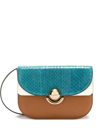 Furla Mini Sfera Cross Body Bag In Brown