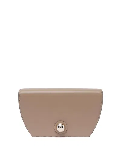 Furla Mini Sfera Crossbody Bag In Beis