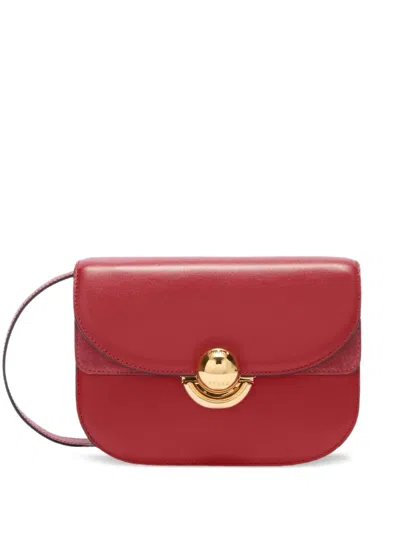 Furla Mini Sfera Umhängetasche Mit Klappe In Red
