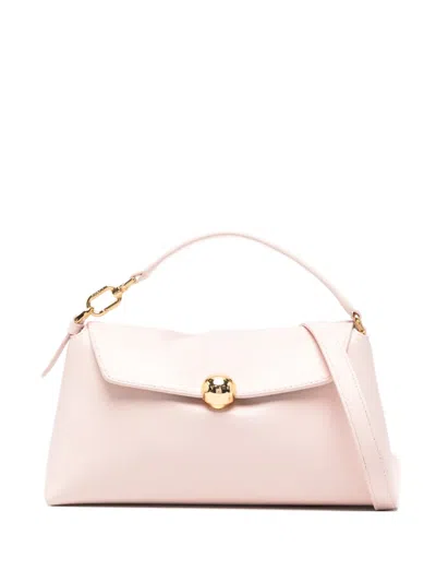 Furla Dustpink Leather Sfera Soft Mini Crossbody In Pink