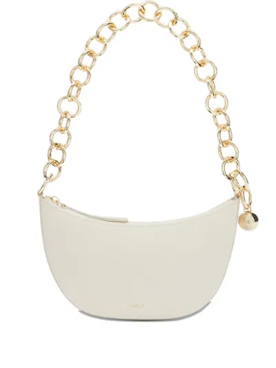 Furla Mini Sfera Shoulder Bag In White