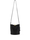Furla Sfera Soft Mini Bucket Bag In Black