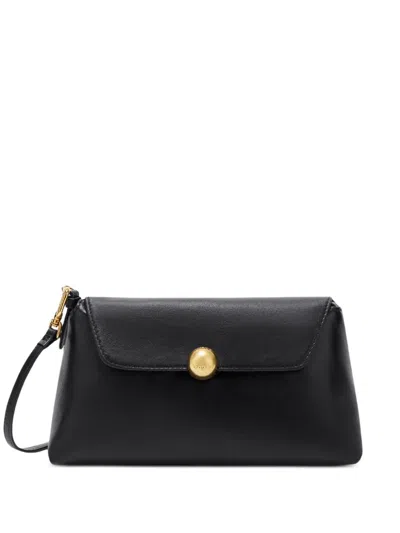 Furla Mini Sfera Soft Shoulder Bag In 黑色