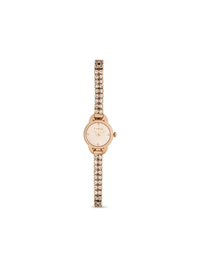 Furla Mini Shape 20mm Watch In Gold