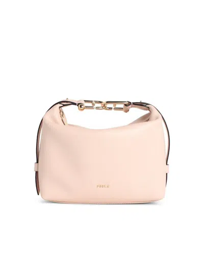 Furla Tonie Shoulder Bag In Neutral