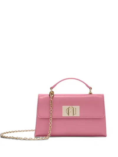 Furla Mini Top-handle Crossbody Bag In Pink